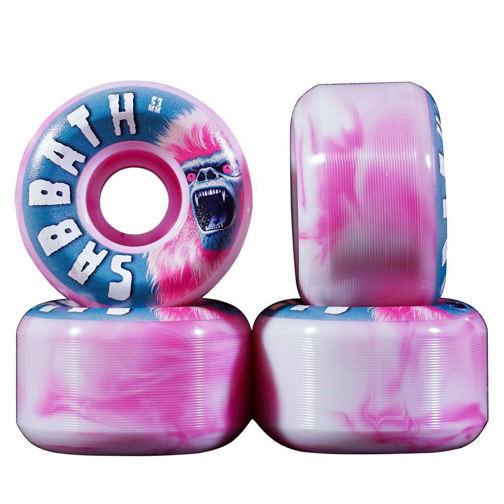 Sabbath Wheels - Yeti Pink Conical 99a 53mm (4 Pack)