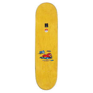 Polar Skateboard Deck - Dane Brady Fish Bowl Yellow 8.5"