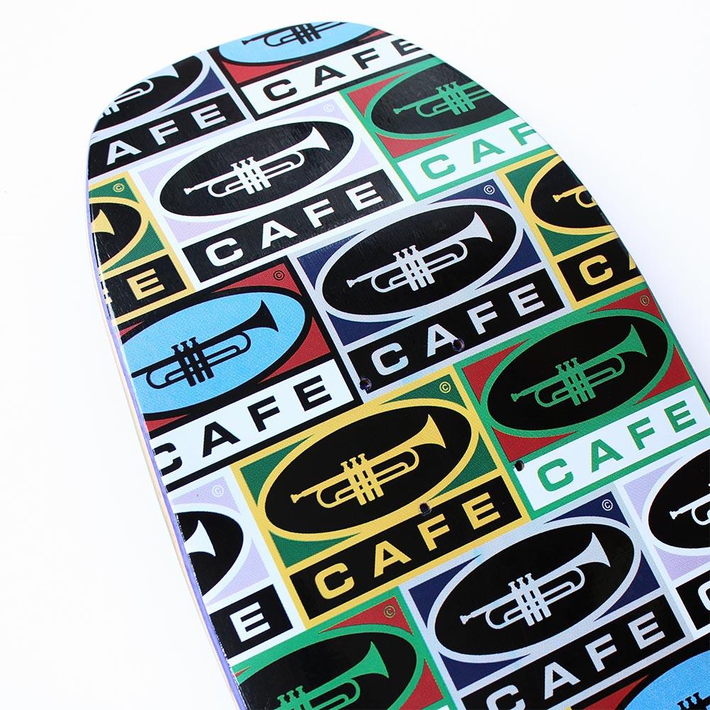 Skateboard Cafe Deck - Trumpet Collage Cruiser 9" (Shaped)