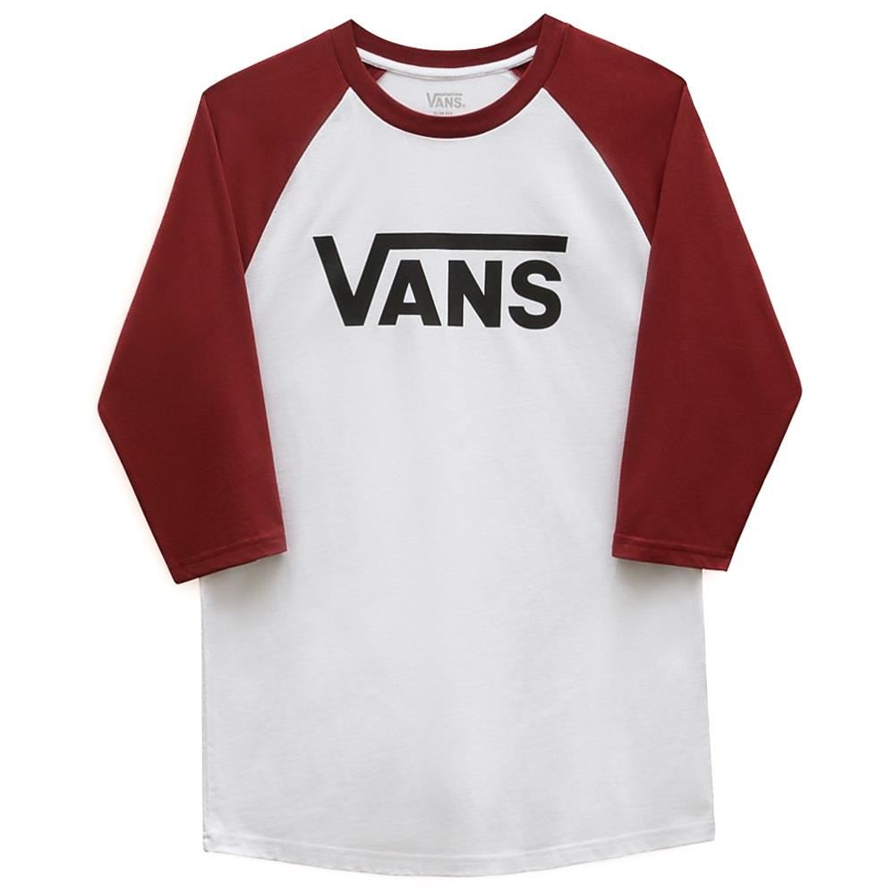 Vans Classic Raglan - Red/White