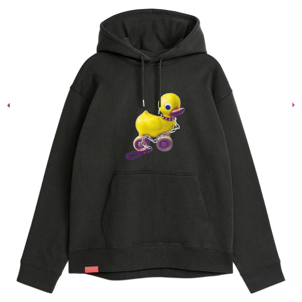 Jacuzzi Duck Pullover Hoodie - Black