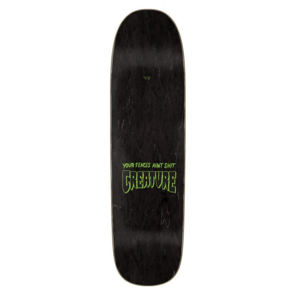 Creature Skateboard Deck - Rhino Guest Capture Black/Green 8.65"