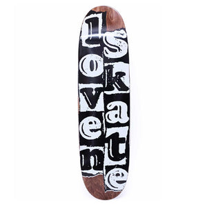 Lovenskate Skateboard Deck - Tear Logo Egg 8.25" (Shaped)