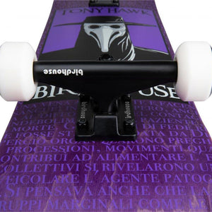 Birdhouse Complete Skateboard - Stage 3 Hawk Plague Doctor Purple 7.5"