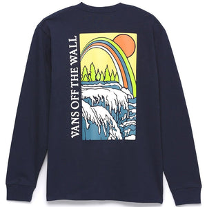 Vans Positive Vibes Scenic Long Sleeve T-Shirt - Navy