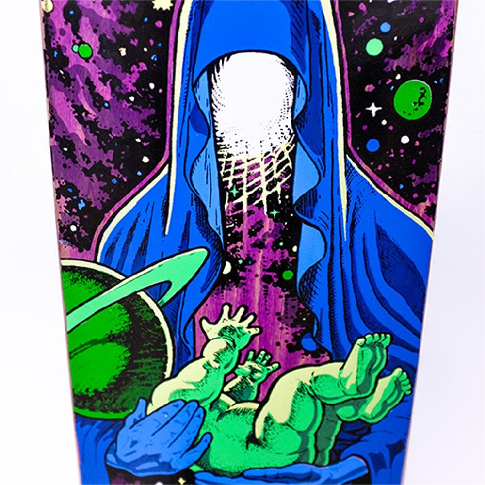 Lovenskate Skateboard Deck - Cosmic Father Alex Hallford Pro Purple 8.5"