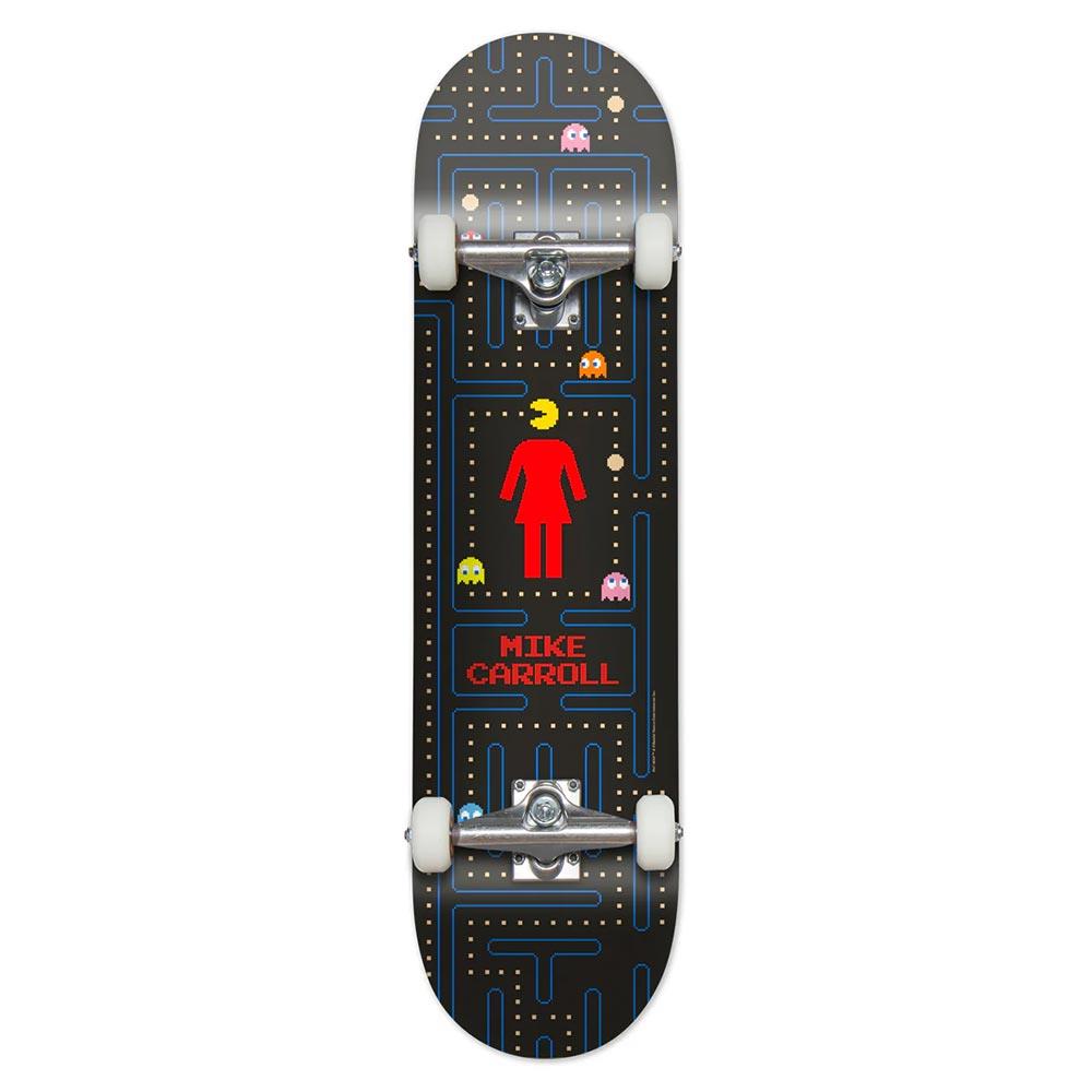 Girl Complete Skateboard - Pac-Man Special Edition Mike Carroll Black 8"