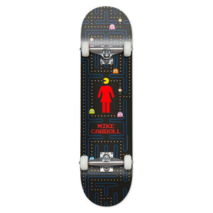 Girl Complete Skateboard - Pac-Man Special Edition Mike Carroll Black 8"