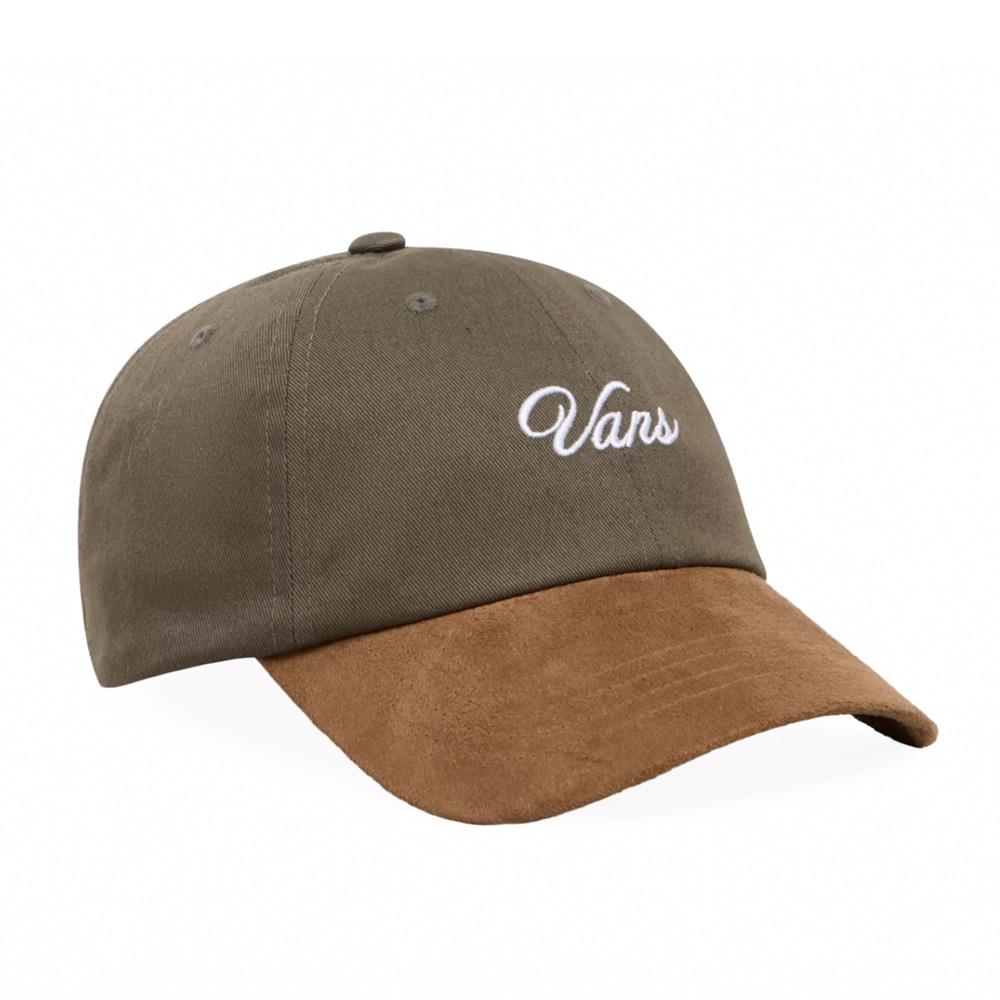 Vans Script Curved Bill Cap - Loden Green