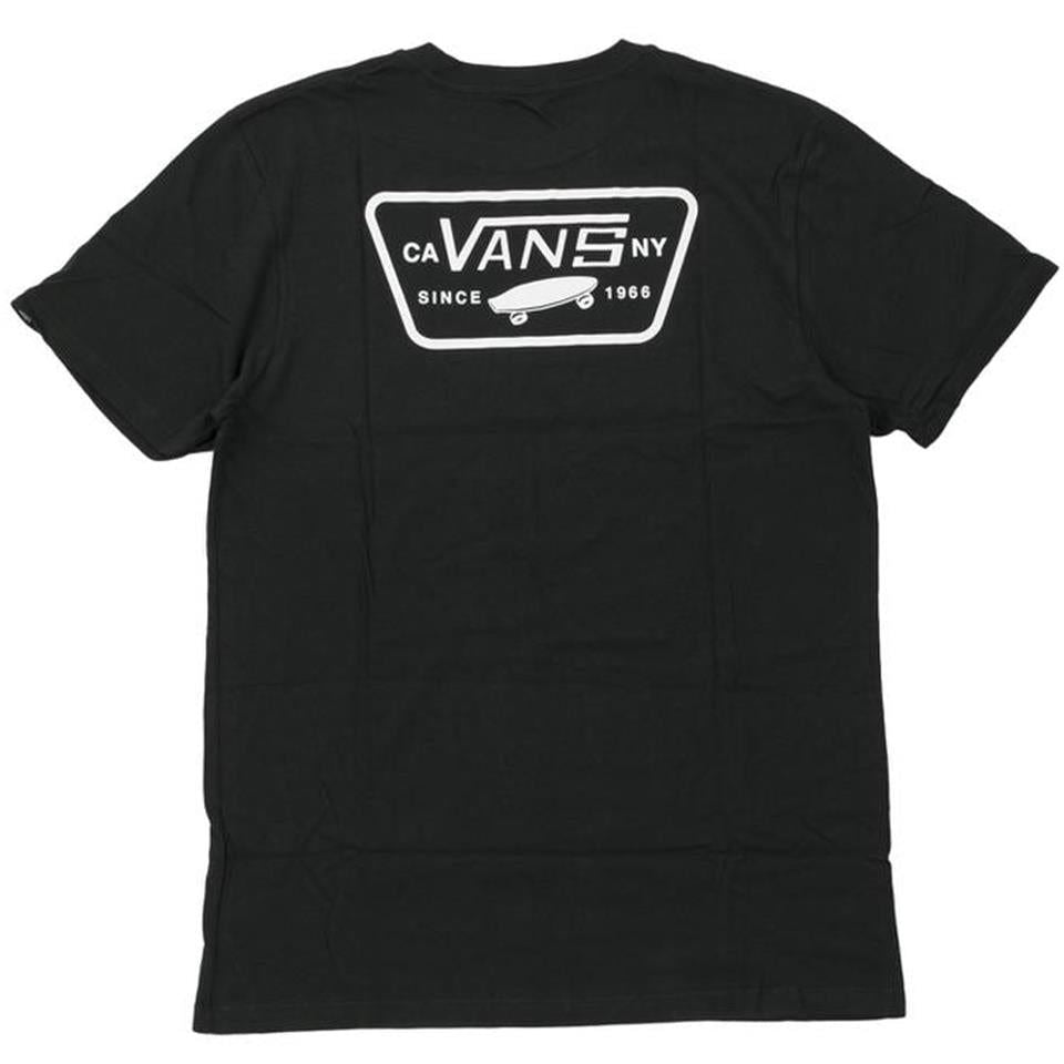 Vans Full Patch T-Shirt - Black/White