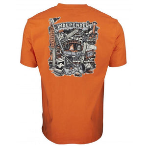 Independent Crust T-Shirt - Rust