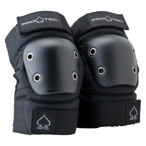 Pro-Tec Pads Street Adult 3-Pack Pad Set Open - Black