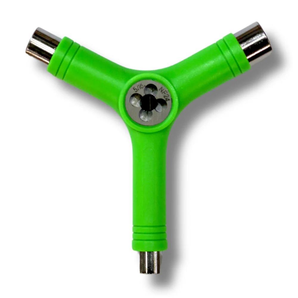 G-Tool Skateboard Y Tool with Rethreader - Green