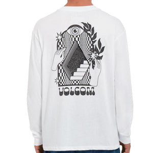 Volcom Stairway Long Sleeve T-Shirt - White