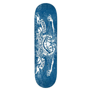 Anti Hero Skateboard Deck - PP Grimplestix Blue/White 8.06"