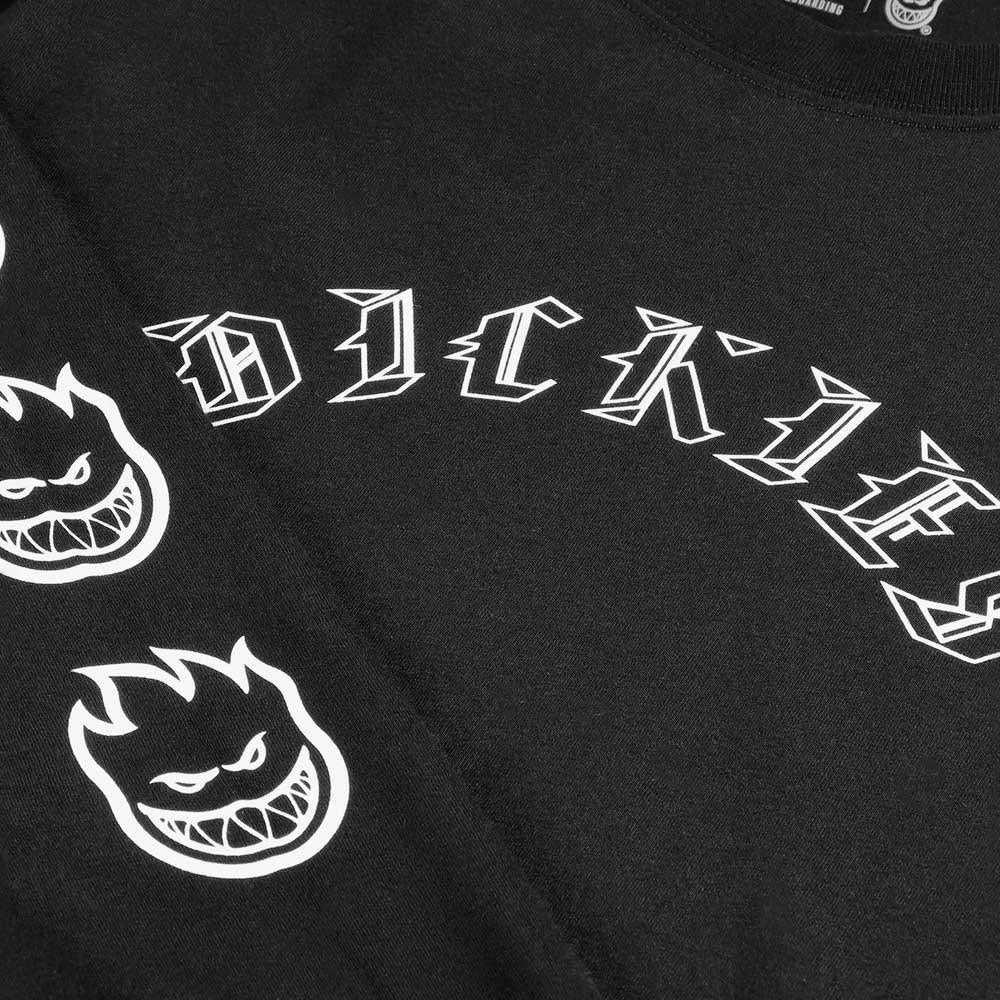 Dickies x Spitfire Long Sleeve T-shirt - Black