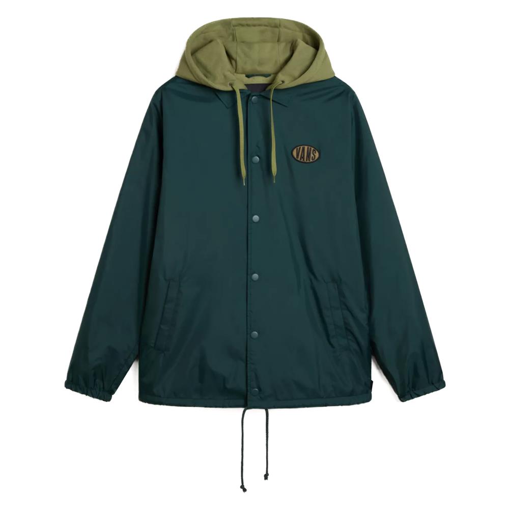 Vans Riley II Coaches Jacket - Green Gables