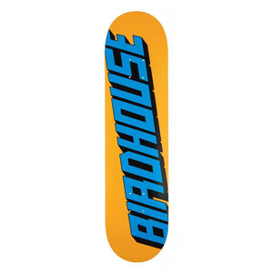 Birdhouse Skateboard Deck - Type Logo Orange 7.75"