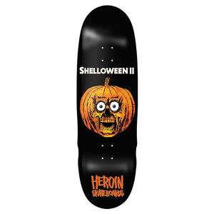 Heroin Skateboard Deck - Shelloween 2 10.1" (Shaped)