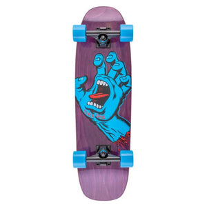 Santa Cruzer Screaming Hand Street Complete Purple 29.4"