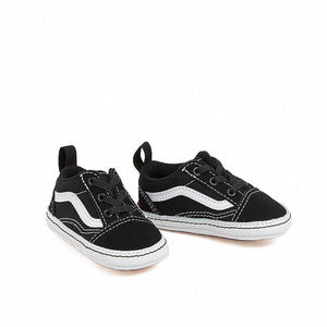 Vans Infant Old Skool Crib Shoes (0-1 Year) - Black/True White