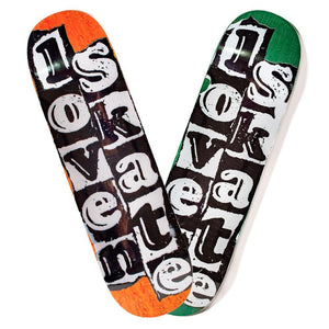 Lovenskate Skateboard Deck - Tear Logo 8.25"