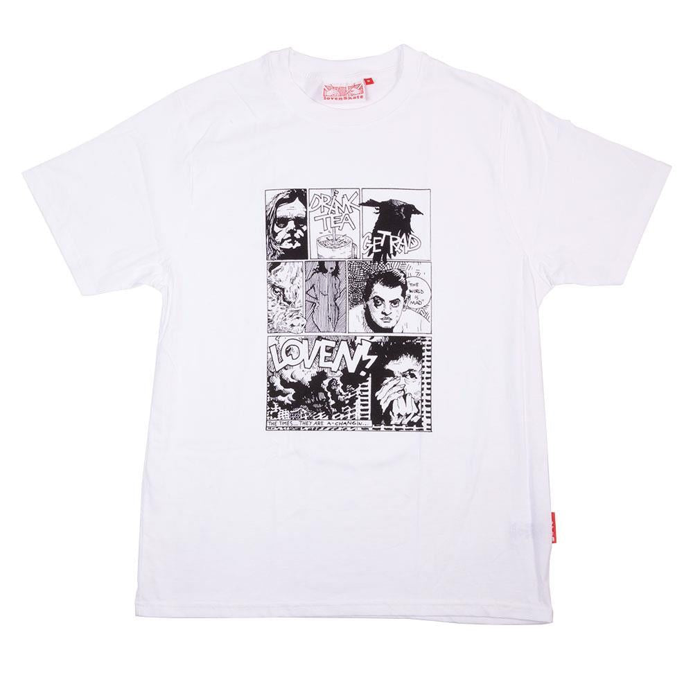 Lovenskate A Graphic Novel T-Shirt - White