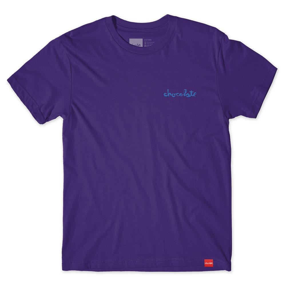 Chocolate Chunk Emb T-Shirt - Purple