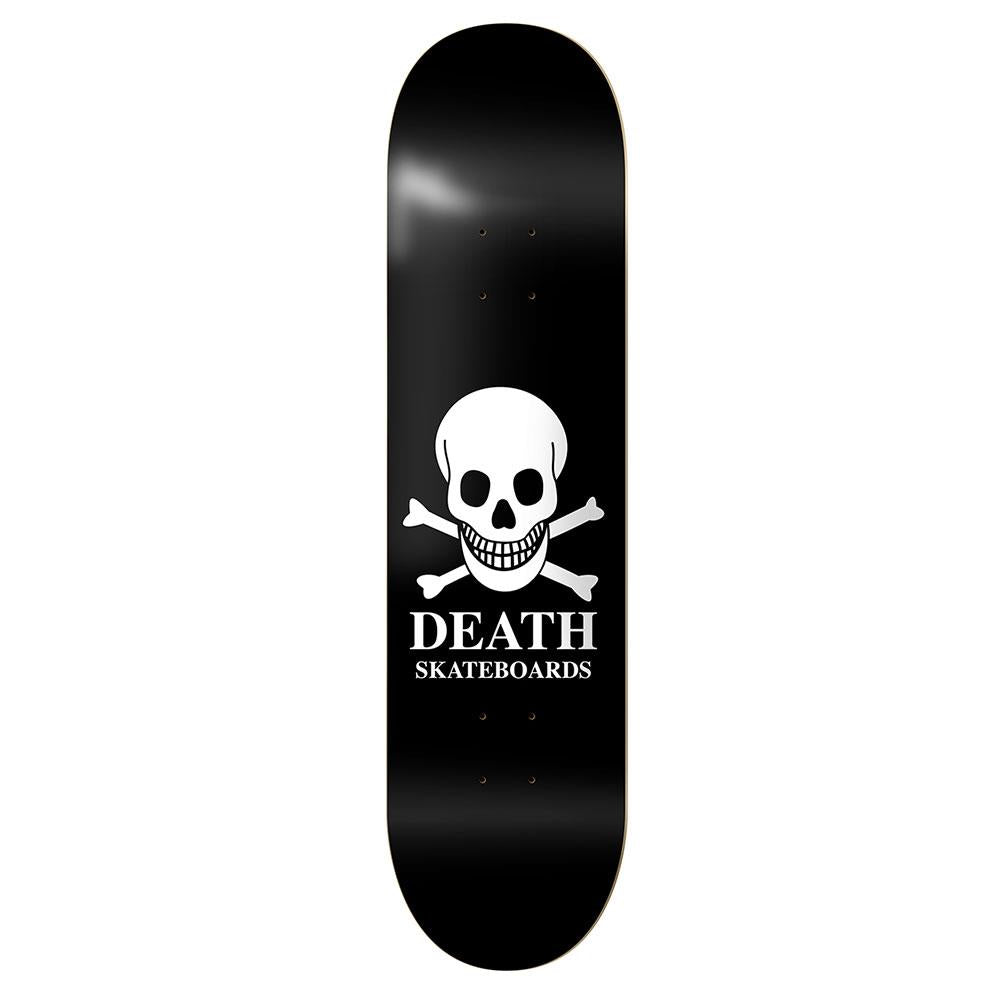 Death Skateboard Deck - OG Skull Black 8.38"