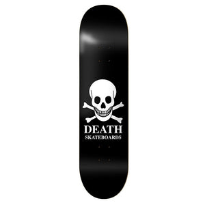 Death Skateboard Deck - OG Skull Black 8.38"