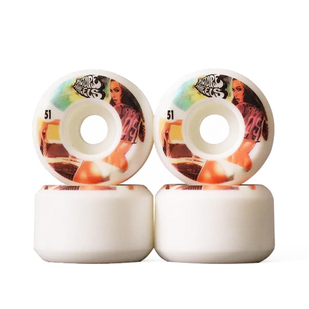 Picture Wheels - Kung Fu Drifter Team Series - The Look 51mm (4 Pack)