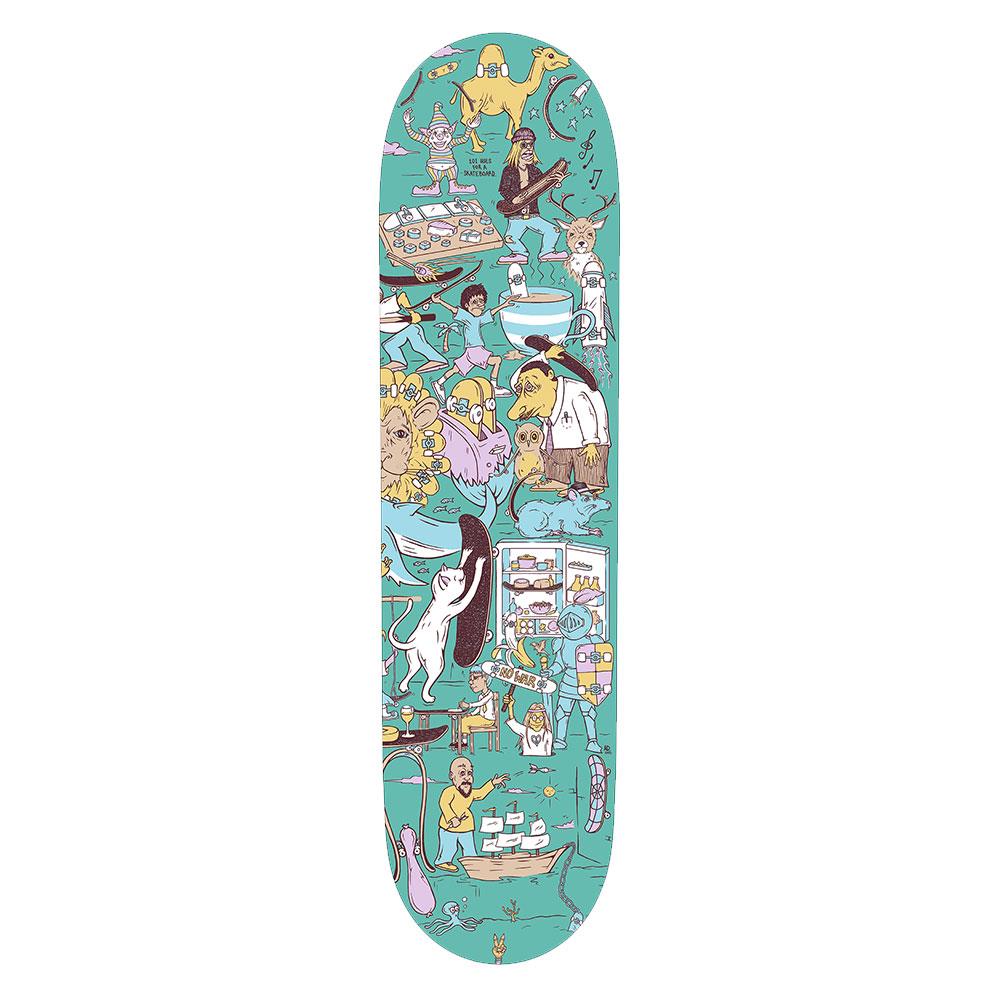 Drawing Boards Skateboard Deck - 101 4 - 8.32"