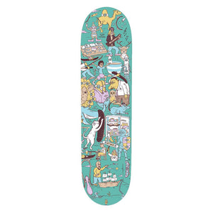 Drawing Boards Skateboard Deck - 101 4 - 8.32"