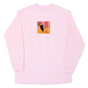 Skateboard Cafe Unexpected Beauty Longsleeve T-Shirt - Pink