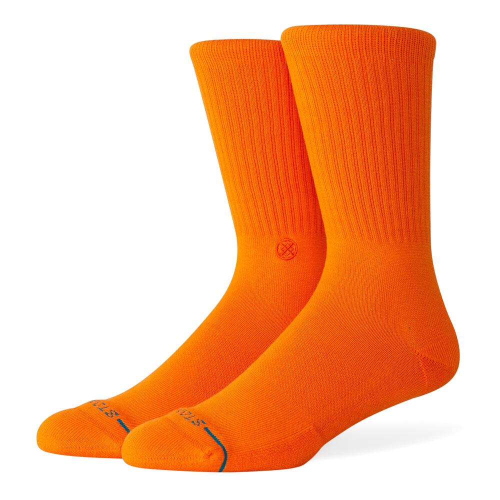 Stance Icon Socks - Orange - Large