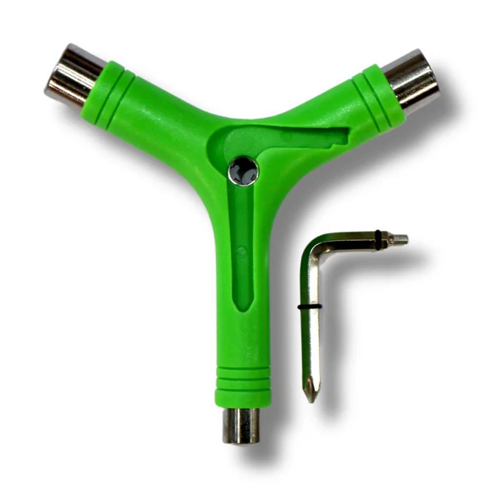 G-Tool Skateboard Y Tool with Rethreader - Green