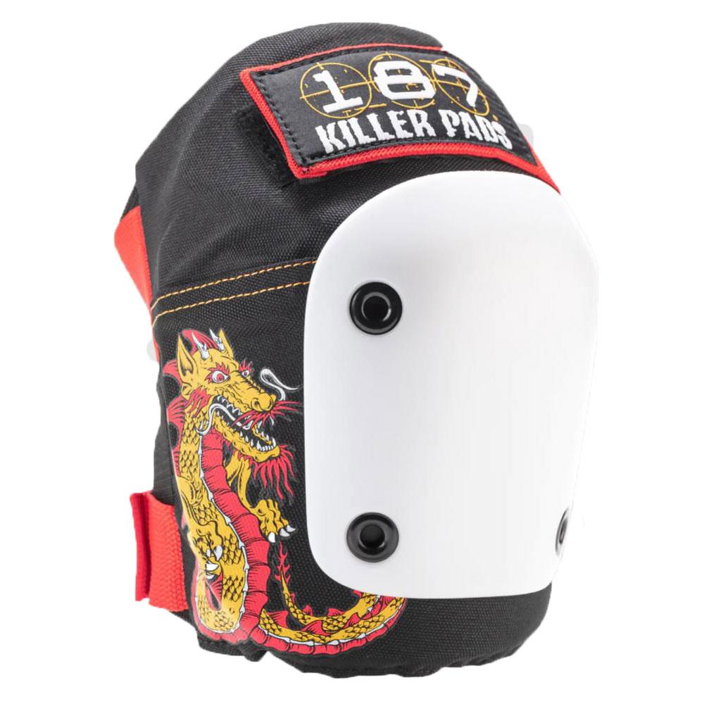 187 Killer Pads Six Pack Set - Caballero Black/Red/Gold