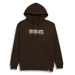 Chocolate Western Pullover Hoodie - Brown