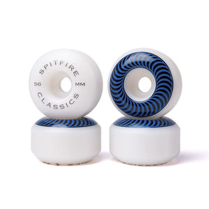 Spitfire Wheels - Classics White/Blue 99a 56mm (4 Pack)