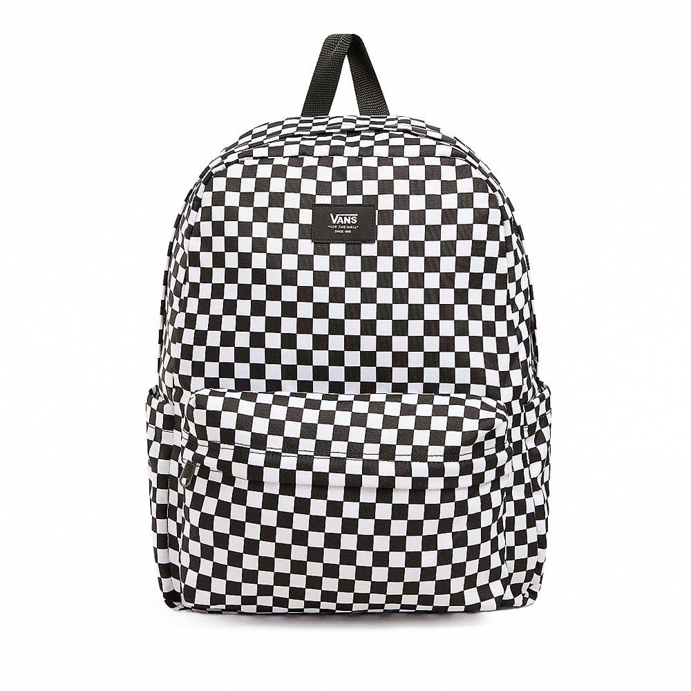 Vans Old Skool Check Backpack - Checkerboard Black and White