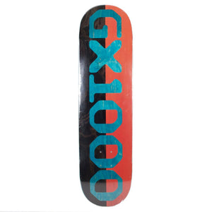 GX1000 Skateboard Deck - Split Veneer Black/Pink 8.5"