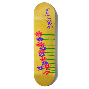 Girl Skateboard Deck - Geering Flowers 8"