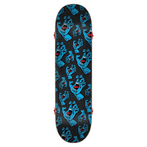 Santa Cruz Complete Skateboard - Classic Dot Super Micro Black 7.25"