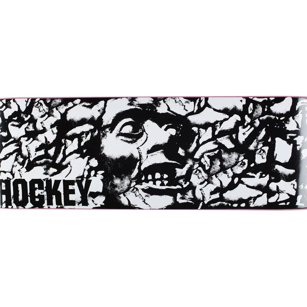 Hockey Skateboard Deck - Stone John Fitzgerald Black/White (Foil) 8.25"