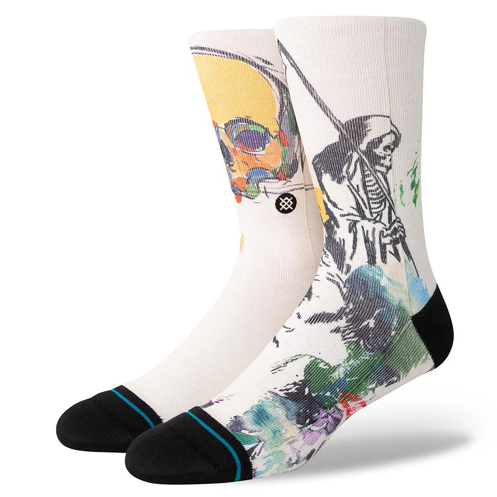 Stance Sickle Socks - Vintage White