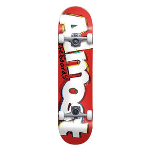 Almost Complete Skateboard - Neo Express FP Red 8"