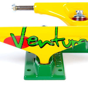 Venture Trucks - Hi Full Bleed Team Yellow/Green 5.2 (Pair 